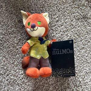 Disney nuiMOs Nick Wilde Plush Toy - Orange and Yellow